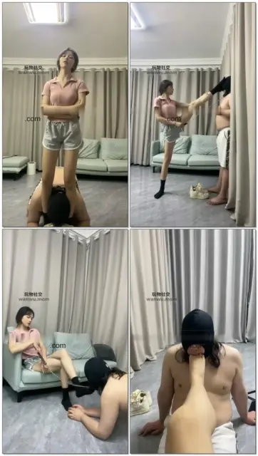 【素人挖掘机】雨琦玩狗