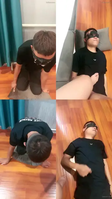 【高傲女主S】两个素人女主调教场圣水耳光舔脚吃口水