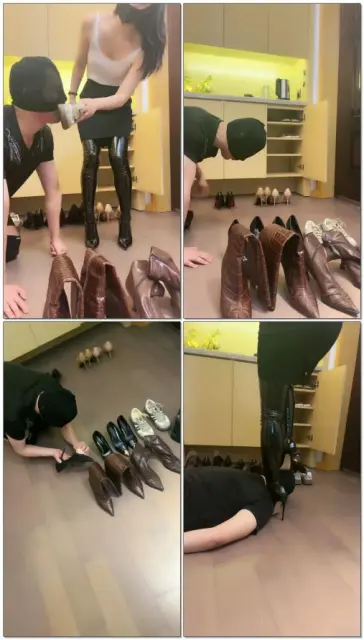 【王妃】调教擦鞋器