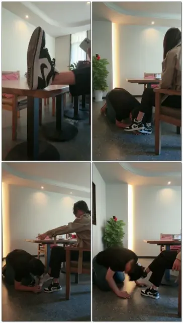 【苒溪】害羞的面试小狗咖啡厅犯贱