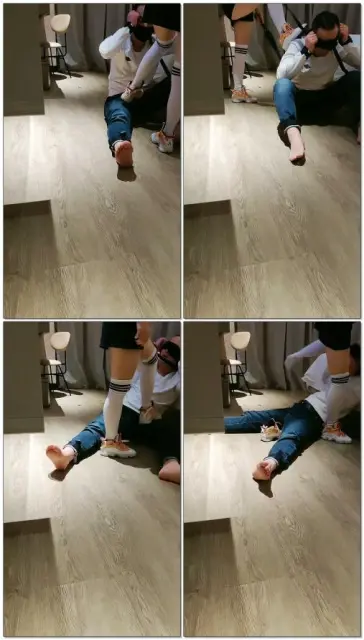 【蓝蓝大s】TJ场暴踢贱狗