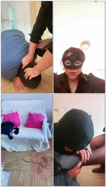 【佳琪女王s】皮靴踩面包喝黄圣水