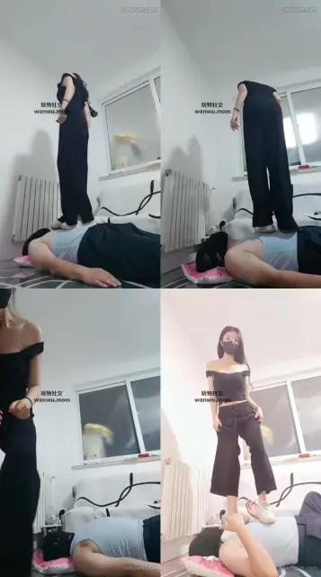 【梓晨大大s】全体重踩踏坐脸