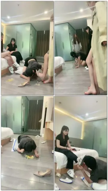 【妍琦ss】三主暴nue小贱狗恋鞋骑马踩头