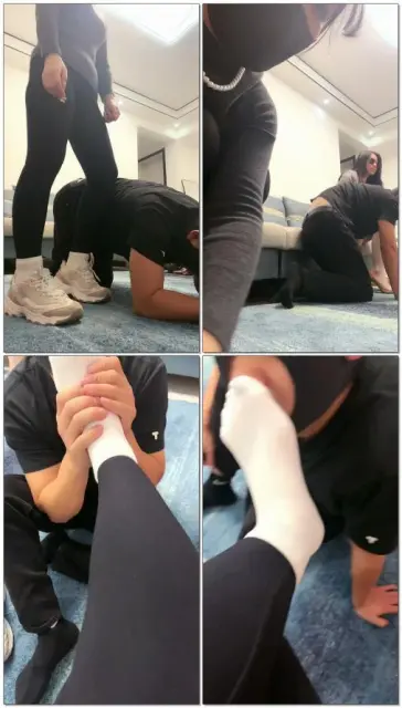 【婉婷殿下】双主调教贱狗直播奴