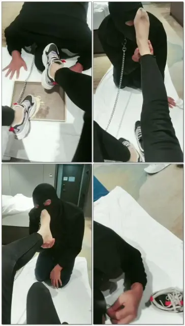 【庆阳灵魂晴】裤里丝运动鞋喂食