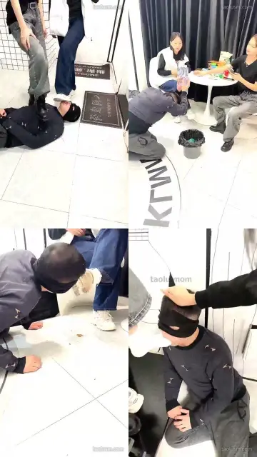 【乔伊】和闺蜜一起玩狗