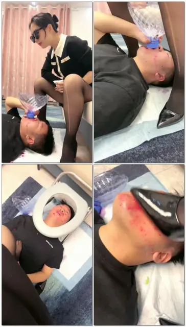 【婉婷殿下】喂食贱狗喝圣水