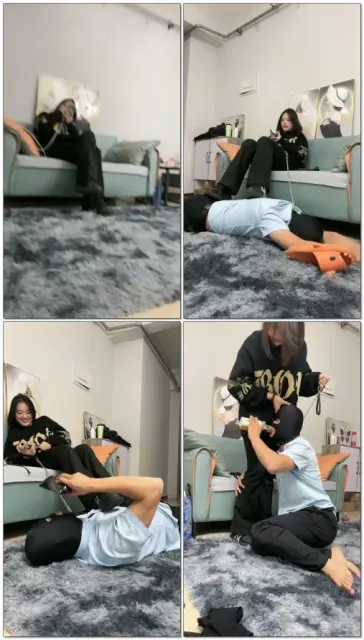 【萝卜俱乐部】浅玩一会双主播tj