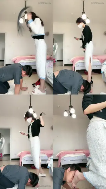 【佳佳sama】鞭打踩踏挑战500个鞭子