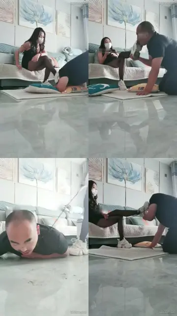 【西北傻子】妮爷的虐恋内容太过精彩，鞭打狗尾巴踩踏脏鞋底口水烟头酸奶菜水果弹跳