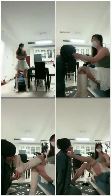 【桃子老师】买原味的磕头上贡踩踏提档舔鞋闻脚