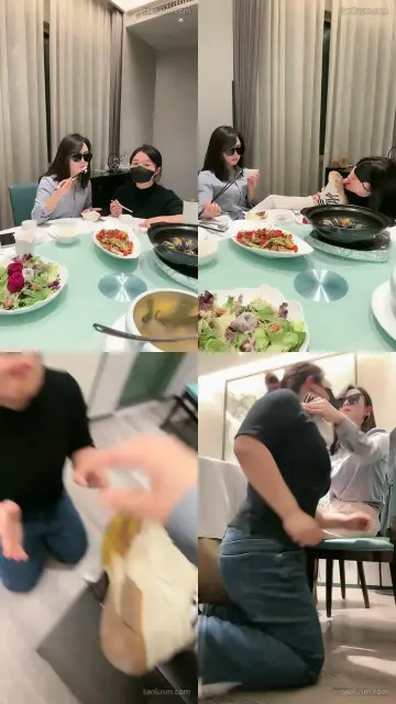 【辣吃多的辣姐s】丫鬟餐厅伺候用餐