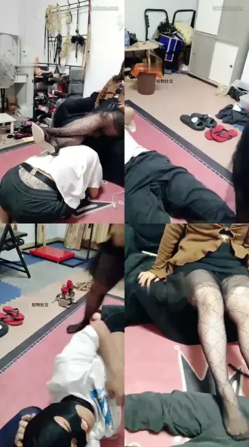 【东莞心魔B】下雨天玩狗狗虐乳滴蜡