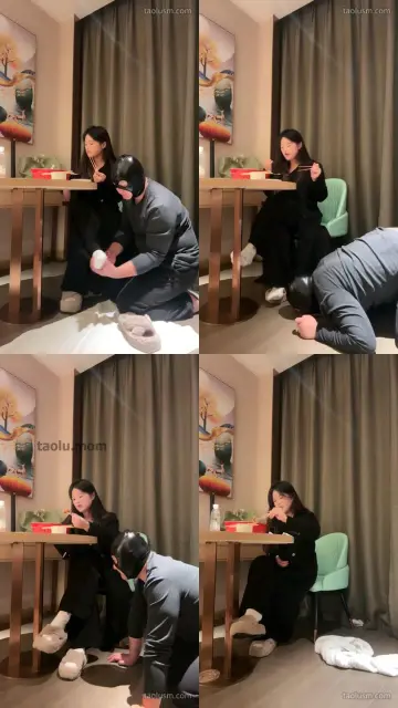 【子熙大人】贱狗伺候小主用餐