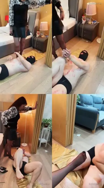 【水凝】高跟踩踏深喉