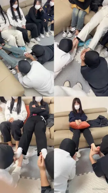 【精神小妹】深夜恋足专场