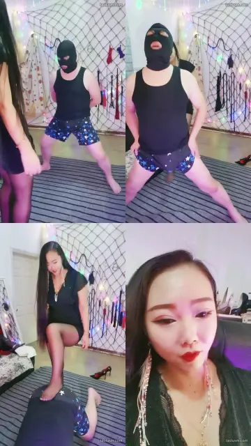 【允琪】挑战踢裆500下！