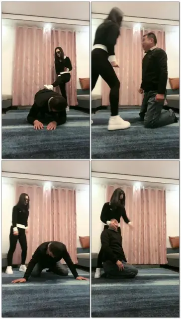 【婉婷殿下】小白鞋特辑暴力美学拳打脚踢