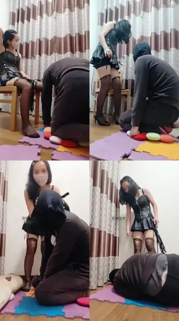 【思纯】鞭打舔脚骑马