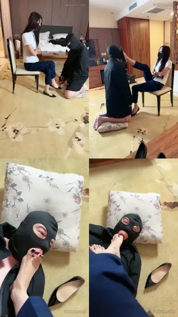 【苒溪】爆抽贱狗耳光