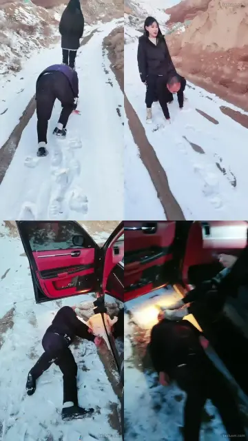 【西北傻子】雪地户外凌虐傻子