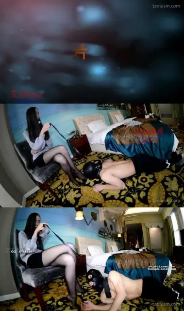 【奴隶岛】调教学当狗极致羞辱