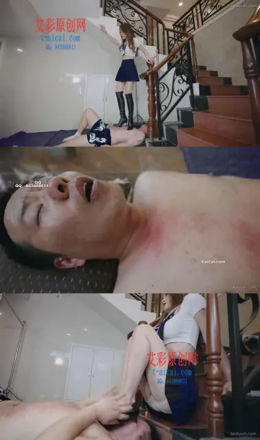 【麦可颂】【奴隶岛】麦可颂细高跟全体重狠踩