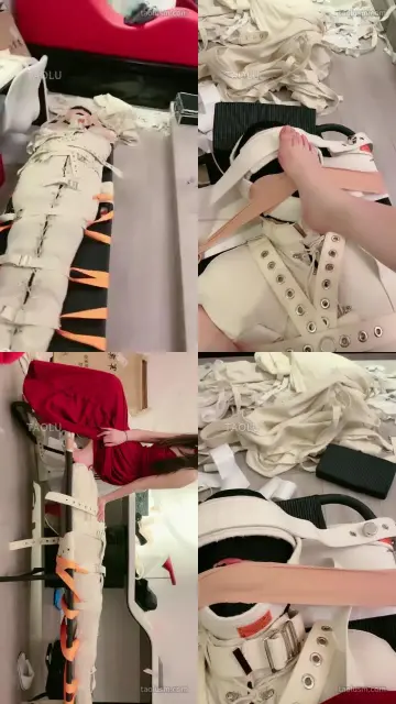 【月影儿】高强度木乃伊无感剥夺禁锢窒息坐脸踩踏