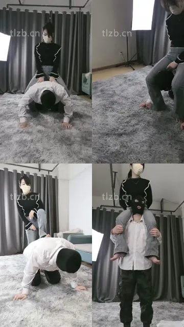 【稚主】骑马骑脖-裸足踩踏