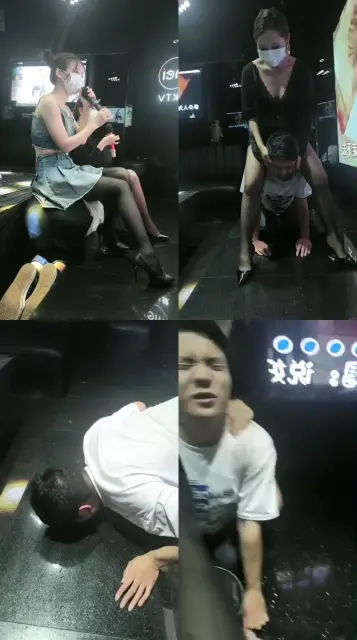 【楼ds】双S-KTV-强制耳光/深喉/口水舔脚/磕头踢踹