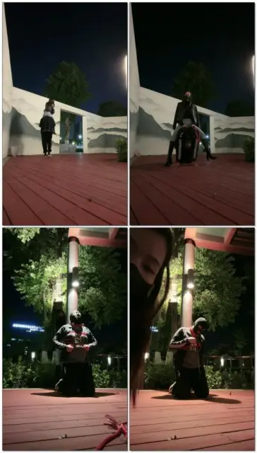 【多多s】户外圣水户外骑脖子