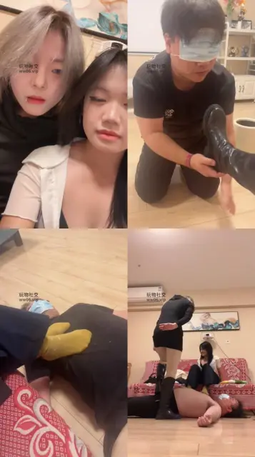 【女同情侣】拉拉专场-双S-超脏运动鞋棉袜舔