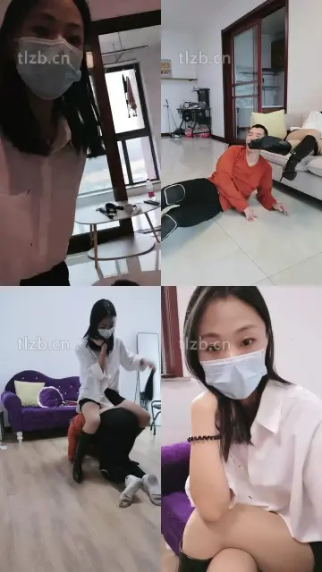 【凌儿女神】狗笼圈养的快乐时光-跪舔原味长靴