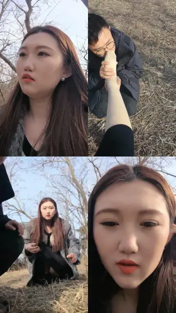 【婉南】户外-身高压制羞辱-舔鞋底/提档