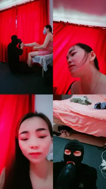 【北京艾琳】抽耳光/清理脏运动鞋/白袜踩踏/闻鞋