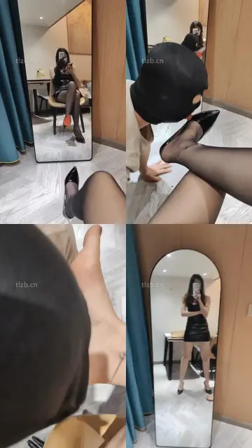 【peipei】长腿模特深夜黑丝高跟诱惑调