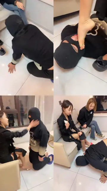 【言言】双S素人首调-运动鞋+裸足舔/踩踏