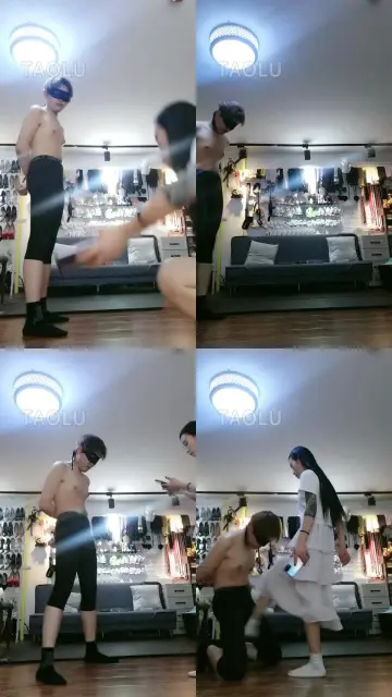 【傲柔】棉袜丝袜重度踢踹惩罚