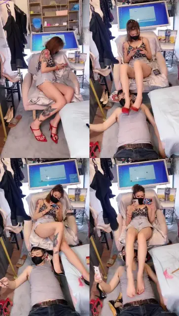 【冰诺】高跟裸足无意识踩脚垫