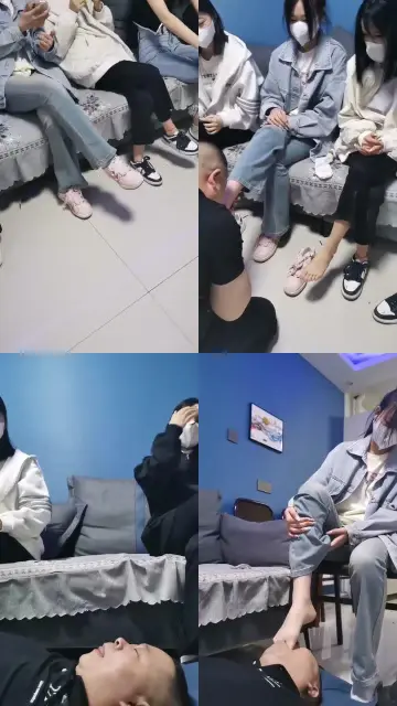 【精神小妹】4素人学生S-轮流原味脚深喉/踩踏/气味羞辱