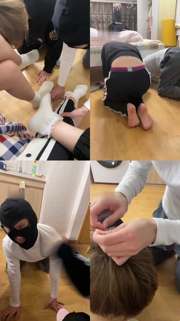 【关关】和闺蜜tj两贱狗