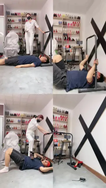 【冰诺】双S-高跟全体重踩踏