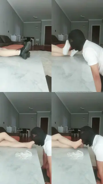 【盈盈女S】品尝主人的原味船袜肉丝jio