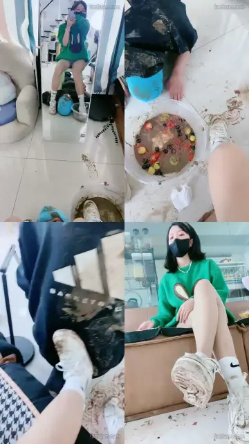 【美离子】年度超重口-无底限畜化/脏泥混水果踩食