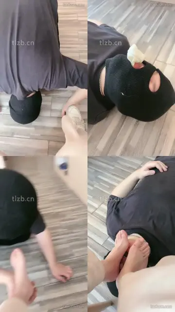 【香芋朱朱】提档/小白鞋踩踏/吃袜子/品尝裸足