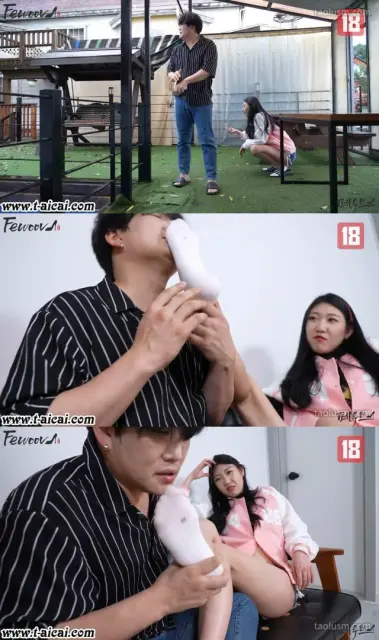 【韩国fetishwoman】路边遇到的小太妹拖鞋白袜