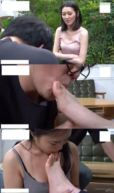 【韩国fetishwoman】Han 情侣调教素人女奴舔脚