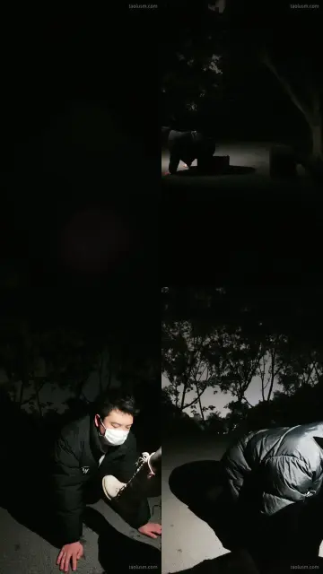 【小轩子】户外公园上第一次圣水遛狗舔鞋