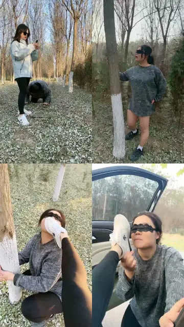 【辣吃多的辣姐s】户外小母狗徒手接圣水这么冷的天子脱掉冻死碧池